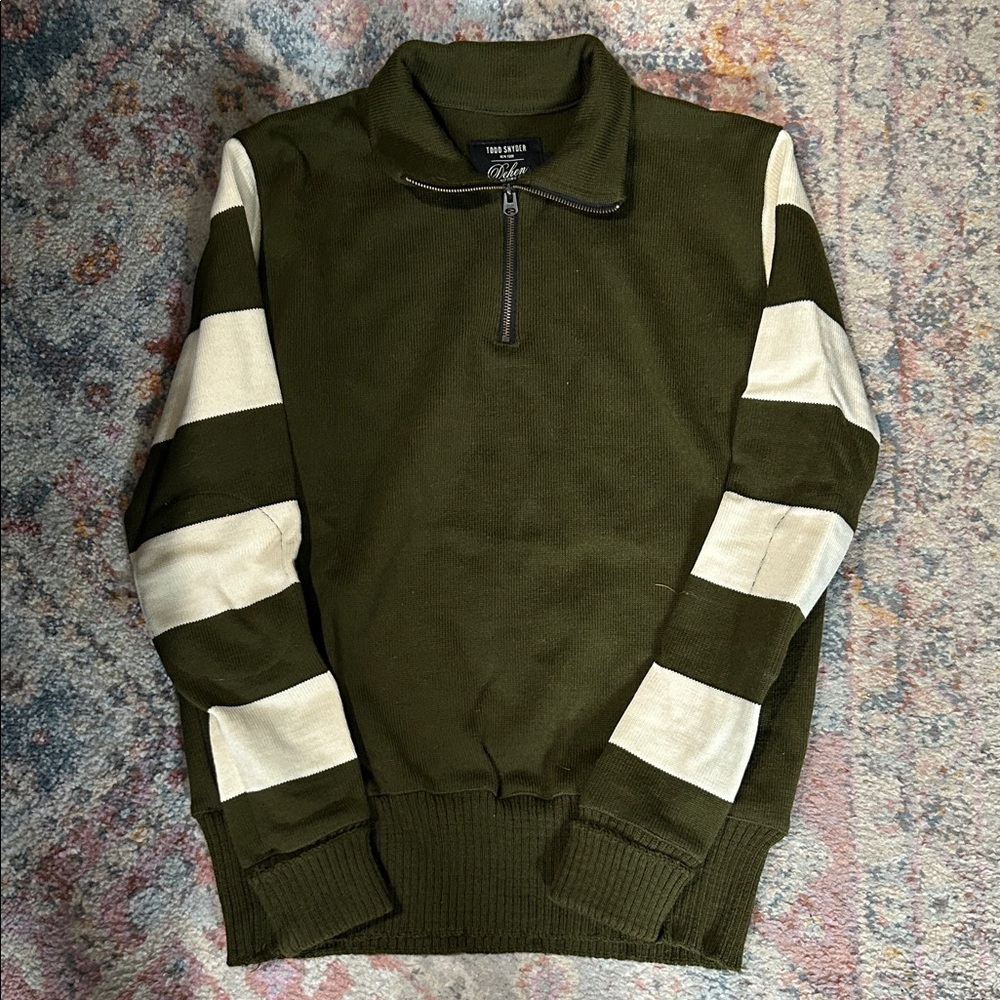 Dehen x Todd Snyder Motorcycle Sweater